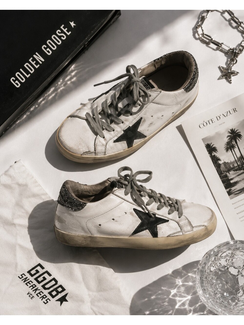 Golden Goose Superstar Sneakers - Size 38